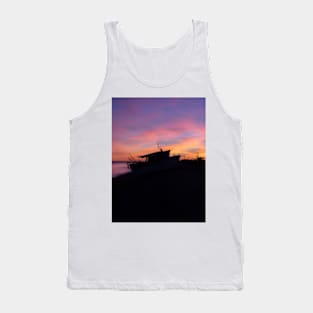 Fisherman's Beach Sunset Tank Top